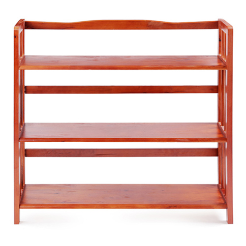 [HCM]Kệ sách 3 tầng rộng 100cm bằng gỗ (Cánh gián)