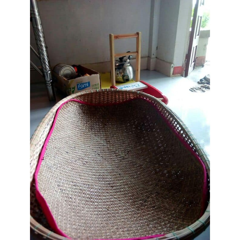 nôi tre cho bé (1-15 tháng) tặng vòng dâu