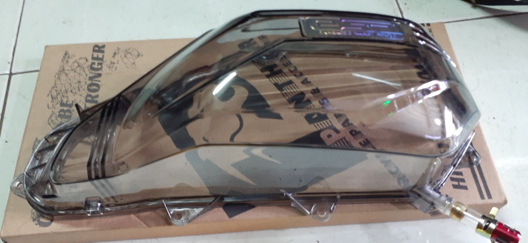 [HCM]combo ốp pô e esp+ tem titan+ ống xả cặn cho AB VARIO CLICKVISION..