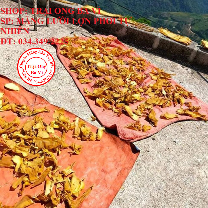 Măng lưỡi lợn khô rất non 500 gam