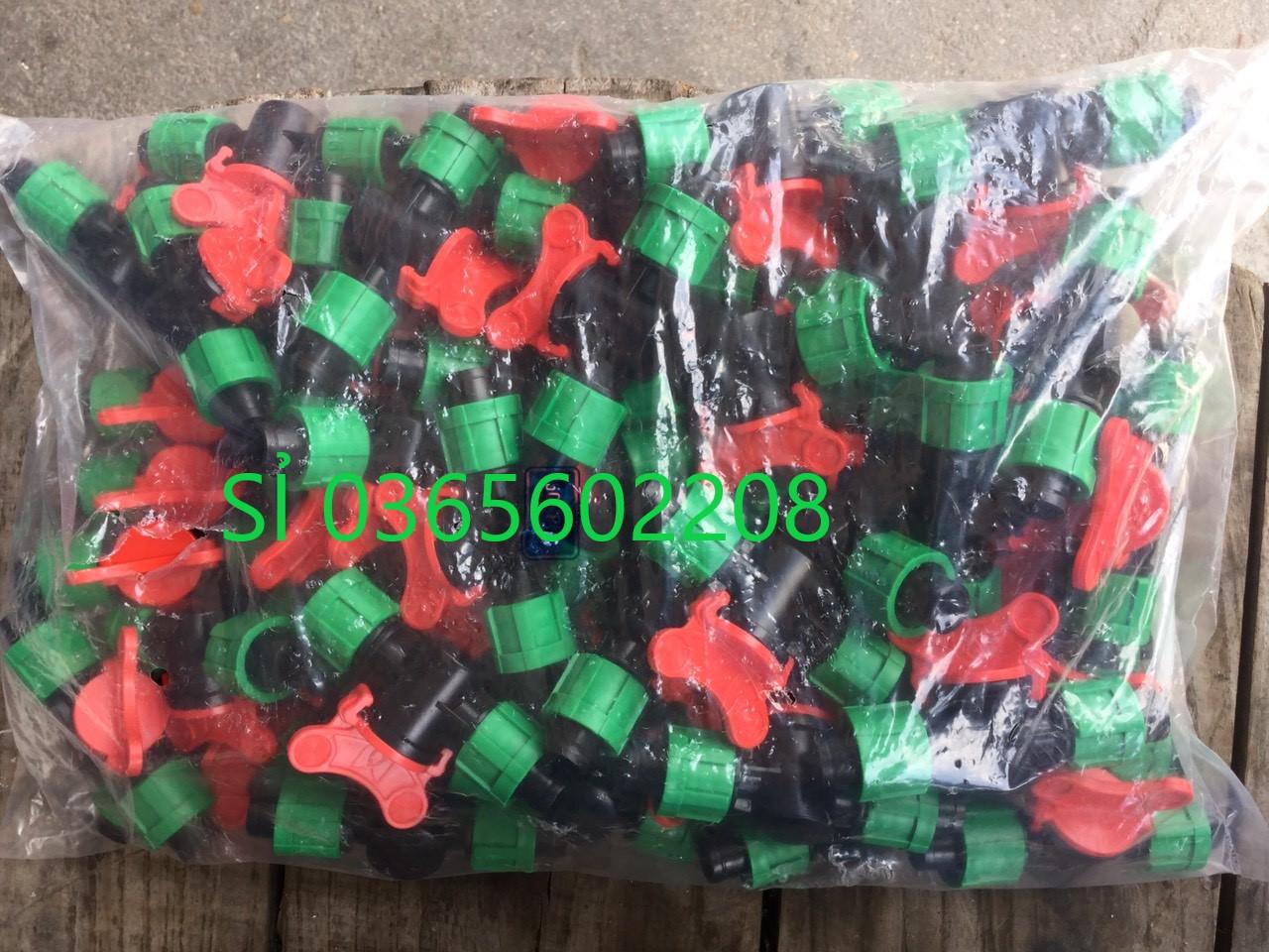 Bộ 10 khóa giữa dòng ống nhỏ giọt phi 16mm