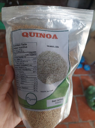 500g Hạt diêm mạch hữu cơ Quinoa