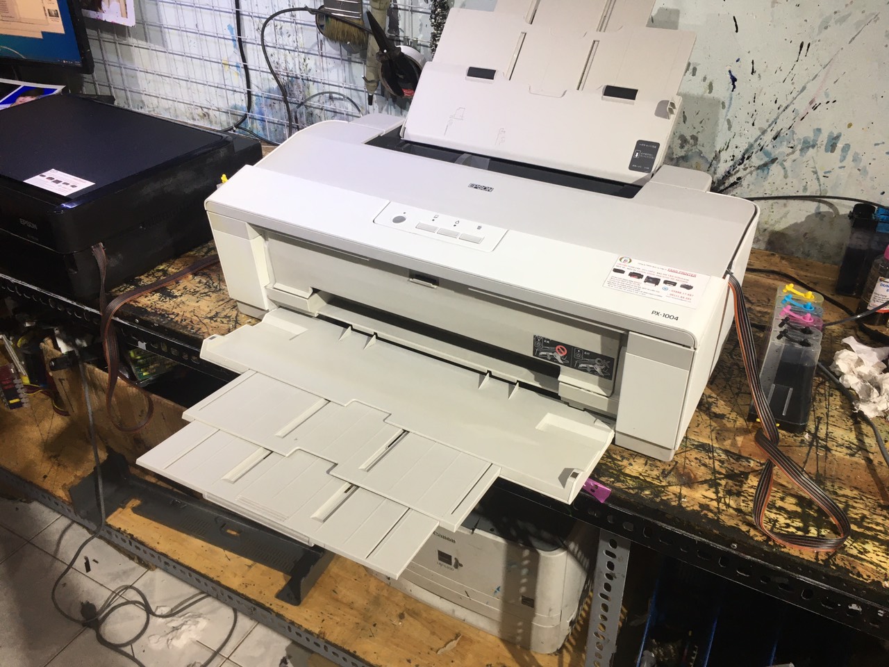 [Trả góp 0%]Máy in chuyển Nhiệt A3 - Epson px 1004