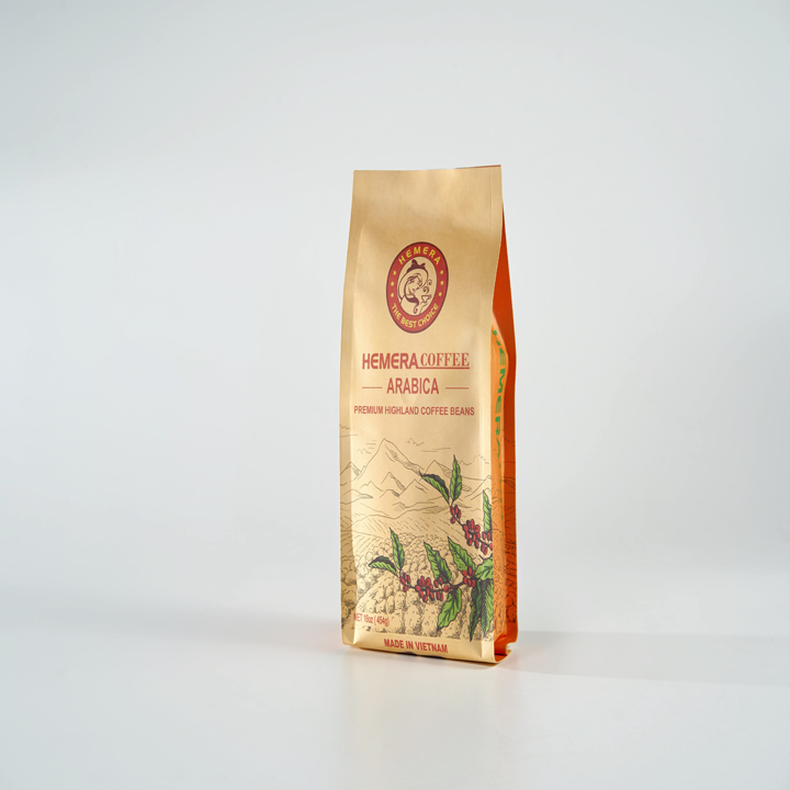 [HCM]Cà phê Arabica Hemera dạng hạt (250gram)