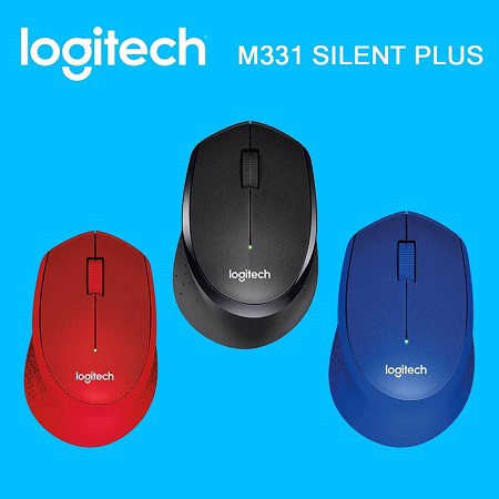 Chuột Không Dây Logitech M331 Silent Plus - Digiworld