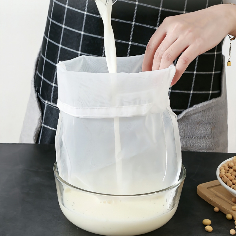 Túi lọc sữa hạt, đậu hũ, lọc trà cà phê, lọc đa năng đủ cỡ vải siêu mịn-HAUSE