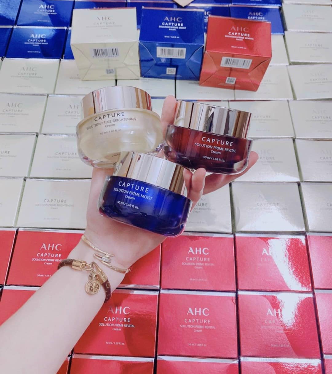 [HCM]Kem chống lão hóa AHC Capture Revite Solution Max Cream 50ml