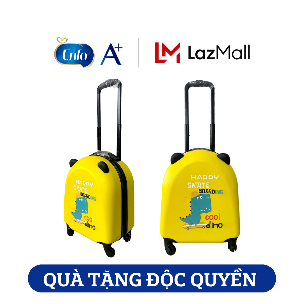 [Quà tặng Enfa] Vali du lịch cho bé