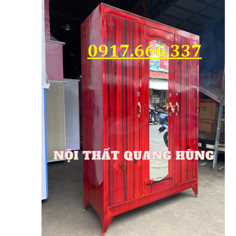 TỦ SẮT 3 CÁNH CAO CẤP GIAO NHANH HCM
