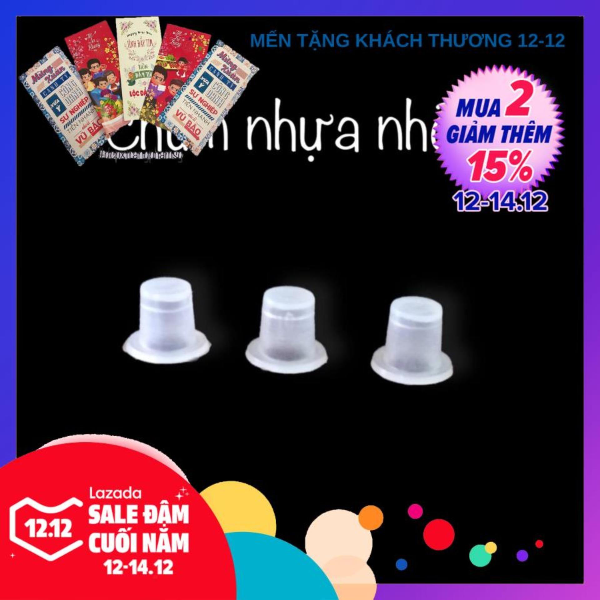 [HCM]Chum nhựa nhỏ đựng mực (bịch 100 cái)
