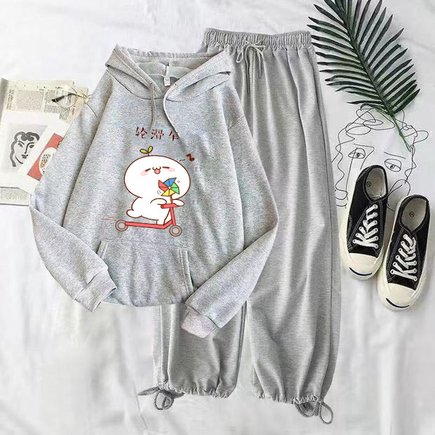 SET ÁO MŨ KÈM QUẦN RÚT DÂY