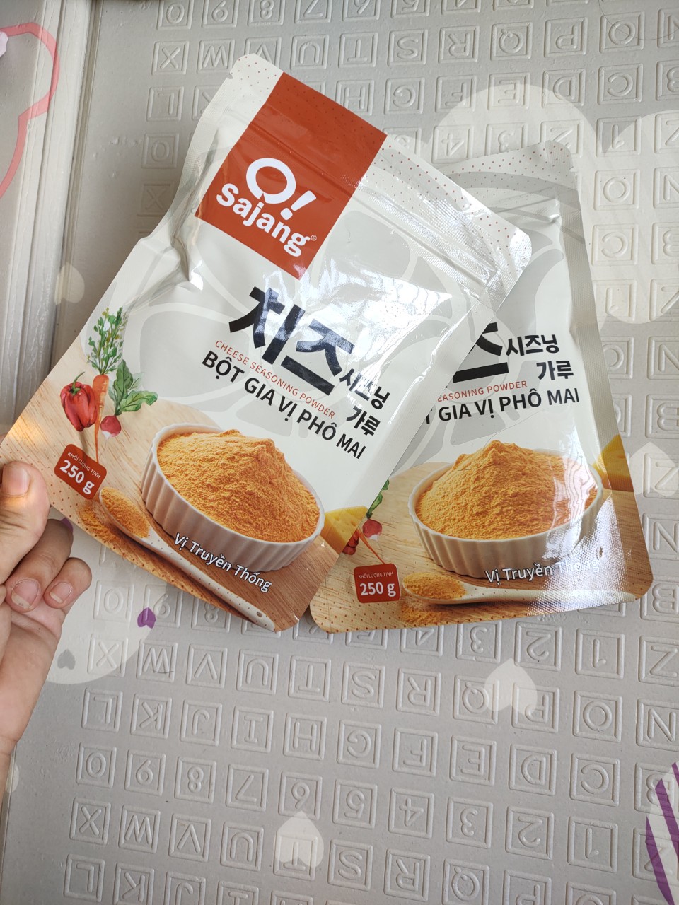 BỘT PHÔ MAI LẮC 250G Thượng Hạng
