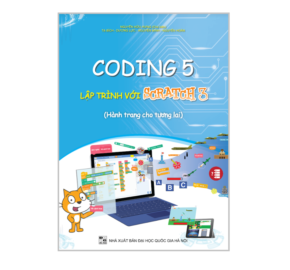 Coding 5 lập trình với Scratch 3 (Dành cho học sinh lớp 5)