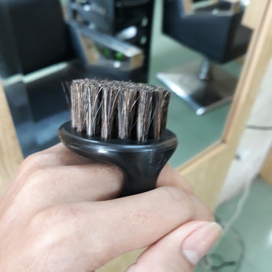 Chổi Phủi Tóc, Phủi Tóc Nhẫn Barber - đen