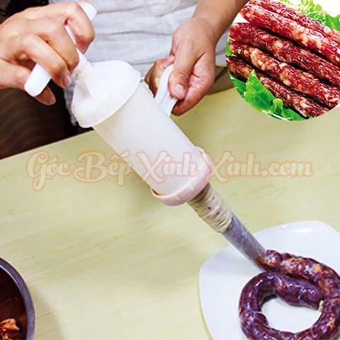 Dụng cụ nhồi thịt làm dồi xúc xích lạp xưởng