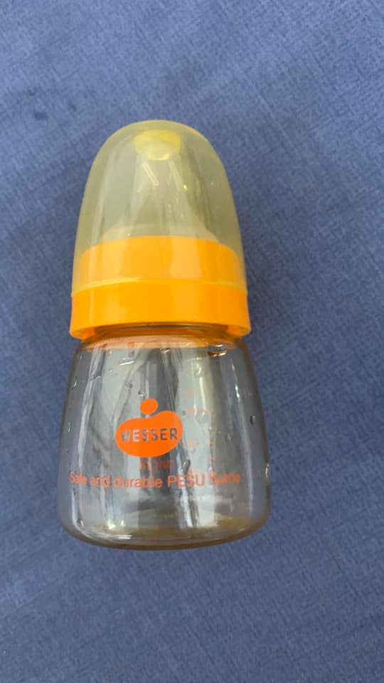 Bình sữa Wesser Nano Silver cổ nhỏ 60ml (0 - 3 tháng)