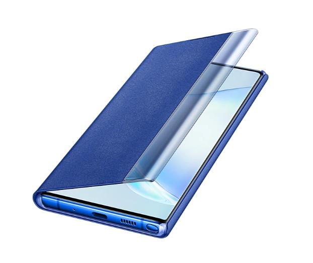 Bao da Clear View Note 10 Plus ( Full box ) Xanh - BH 12T
