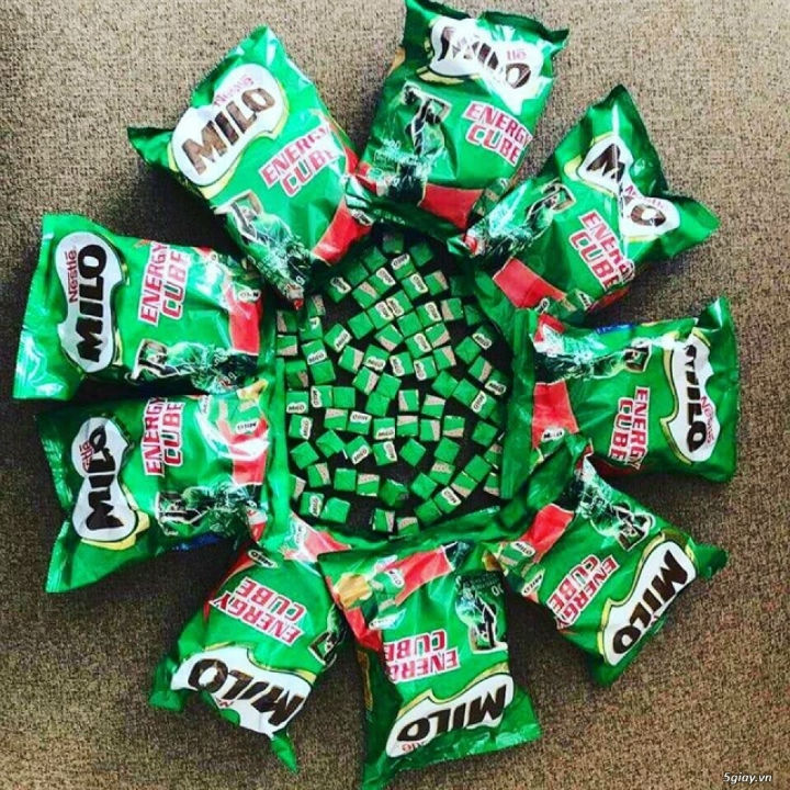 KẸO MILO VIÊN CUBE THÁI LAN (NCFOODVN)