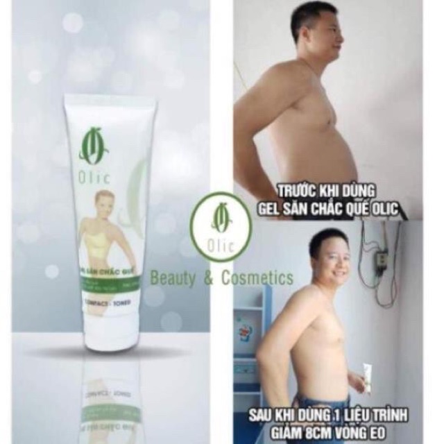 Kem Tan Mỡ Olic - Kem Tan Mỡ Quế - Gel Săn Chắc Quế