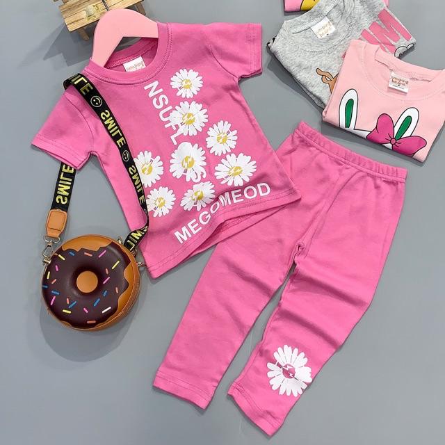 Bộ quần dài áo ngắn cotton TomKids 9-23Kg