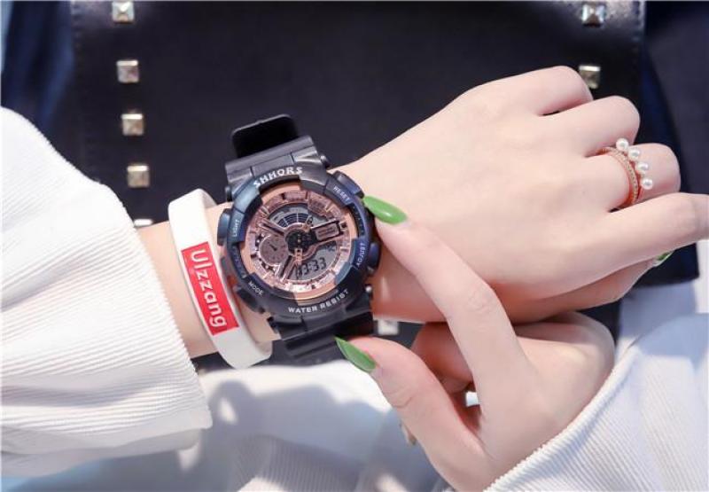 Nơi bán Đồng Hồ Thể Thao Nữ SHHORS MÀU SIÊU ĐẸP + Tặng Vòng tay.