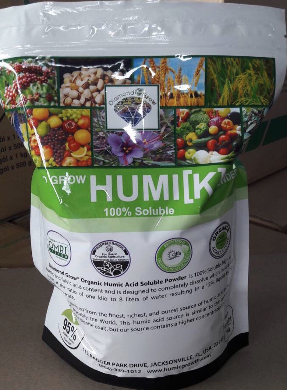 [HCM]Phân bón Humic K 95% nhập khẩu Mỹ giá km cam kết hàng đúng mô tả chất lượng đảm bảo an toàn đến sức khỏe người sử dụng