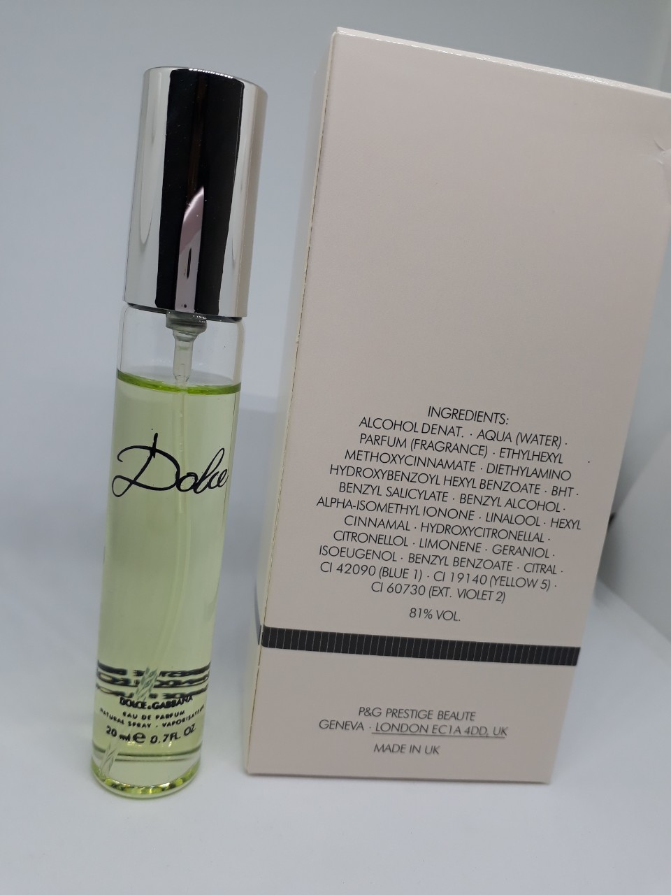[HCM]Nước hoa nữ Dolce & Gabbana 20ml