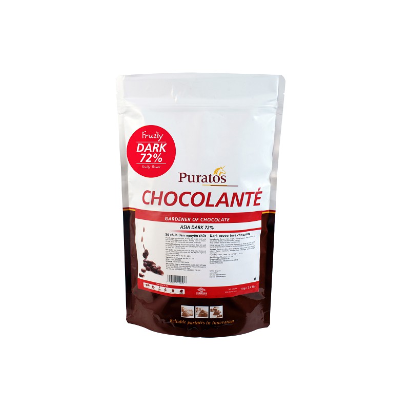 Socola dạng nút Puratos đủ loại 1kg