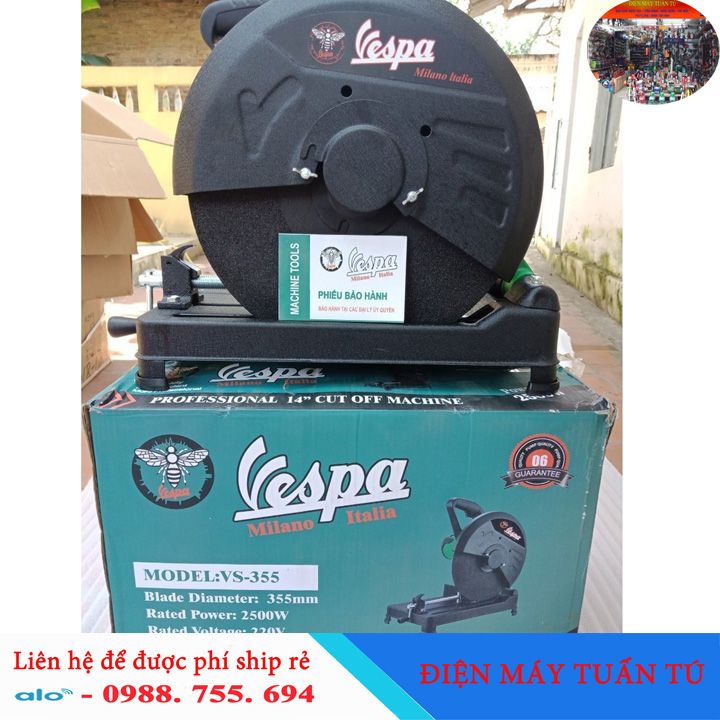 Máy cắt sắt bàn VESPA ITALIA VS-355
