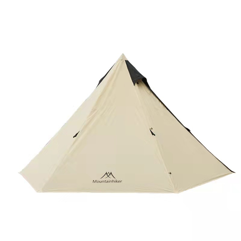 Lều cắm trại kim tự tháp cao cấp 2 lớp có mái che Lều cắm trại dã ngoại dành cho 4 – 6 người chính hãng Bio00