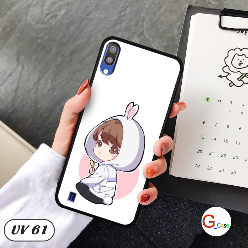 Ốp điện thoại samsung galaxy m10 - lưng nhám viền dẻo
