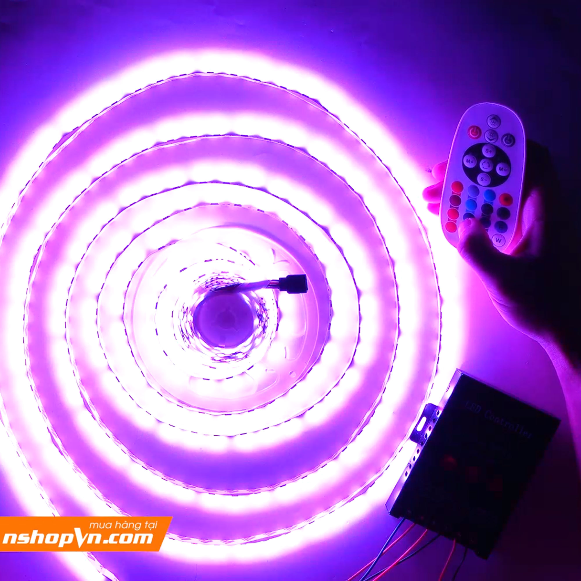 Bộ điều khiển LED RGB 5-24VDC 45A