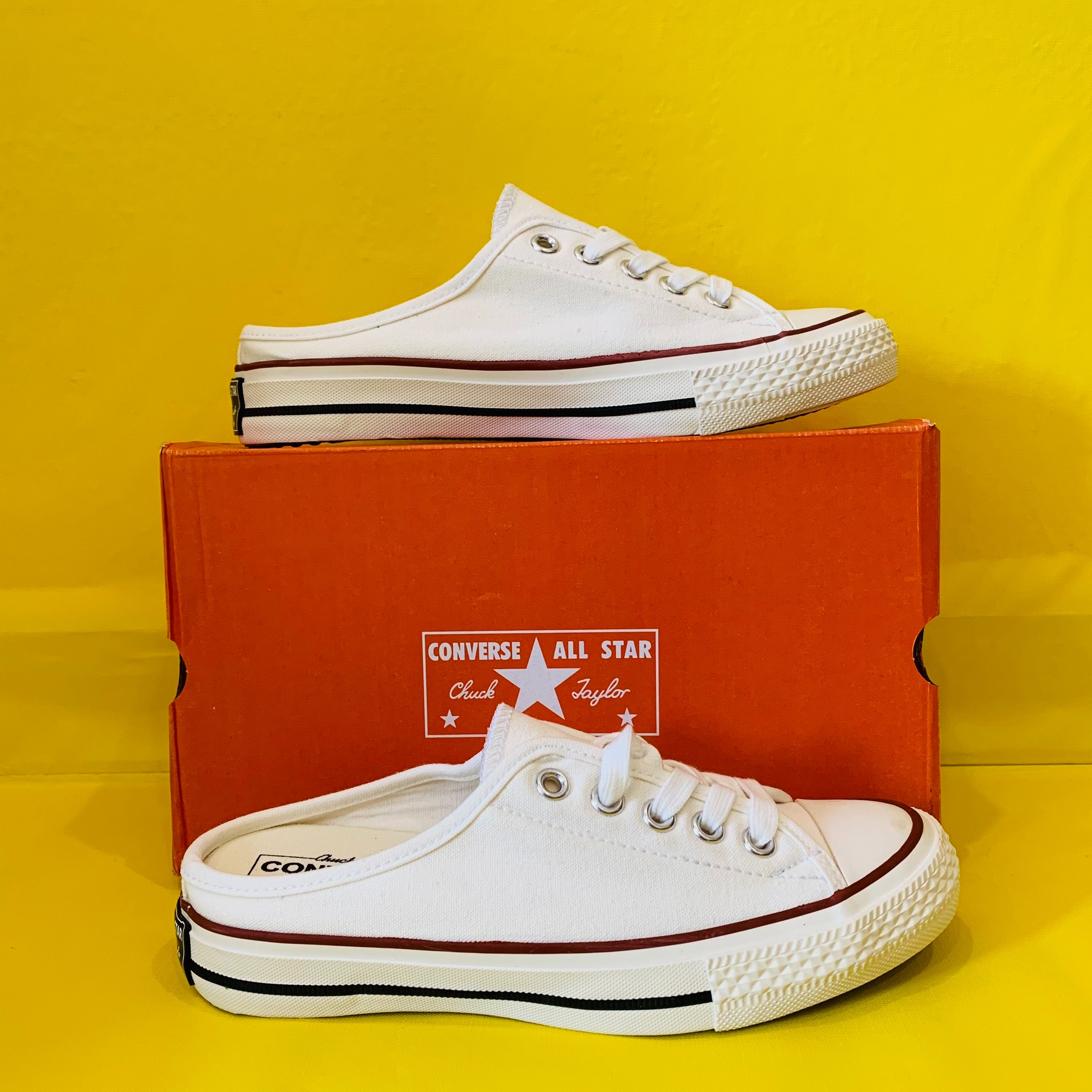 Giày Sục nữ converse 1970s màu trắng kem ( Tặng túi converse + bill + tất)