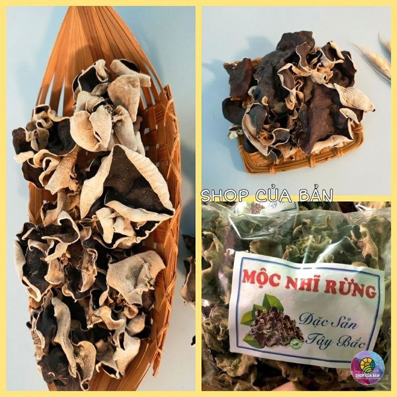 1kg mộc nhĩ rừng tự nhiên