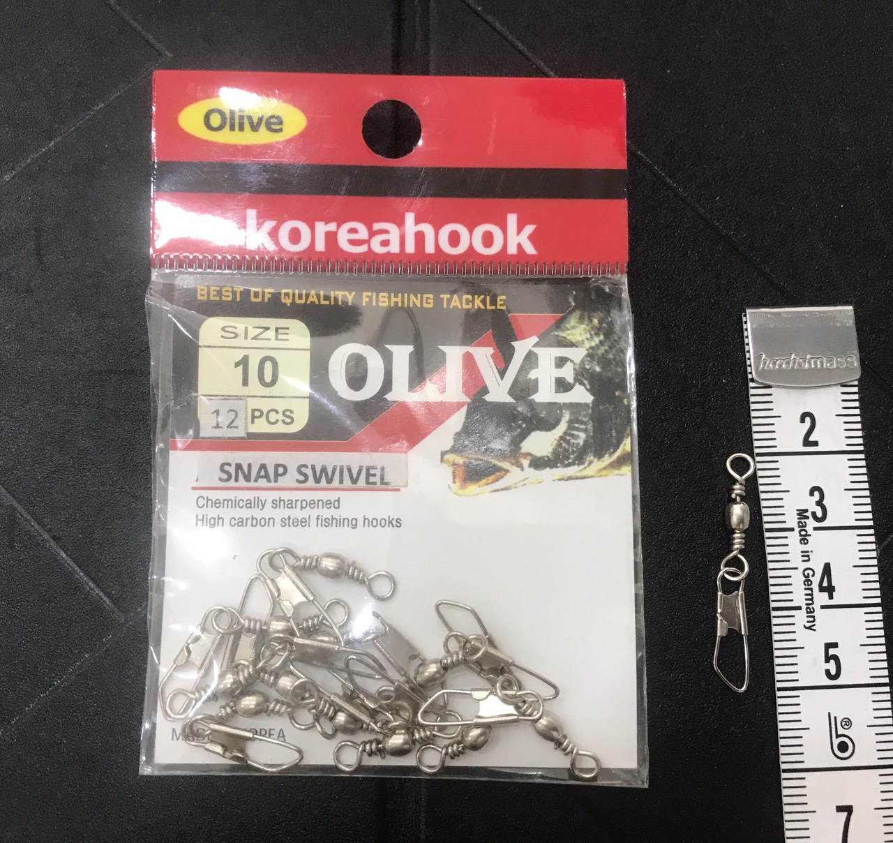 khóa lure ma ní chống xoắn
