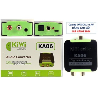 [HCM]Bộ Chuyển quang âm thanh KIWI KA06 - Hàng Chính Hãng - Gia Khang Shop thumbnail