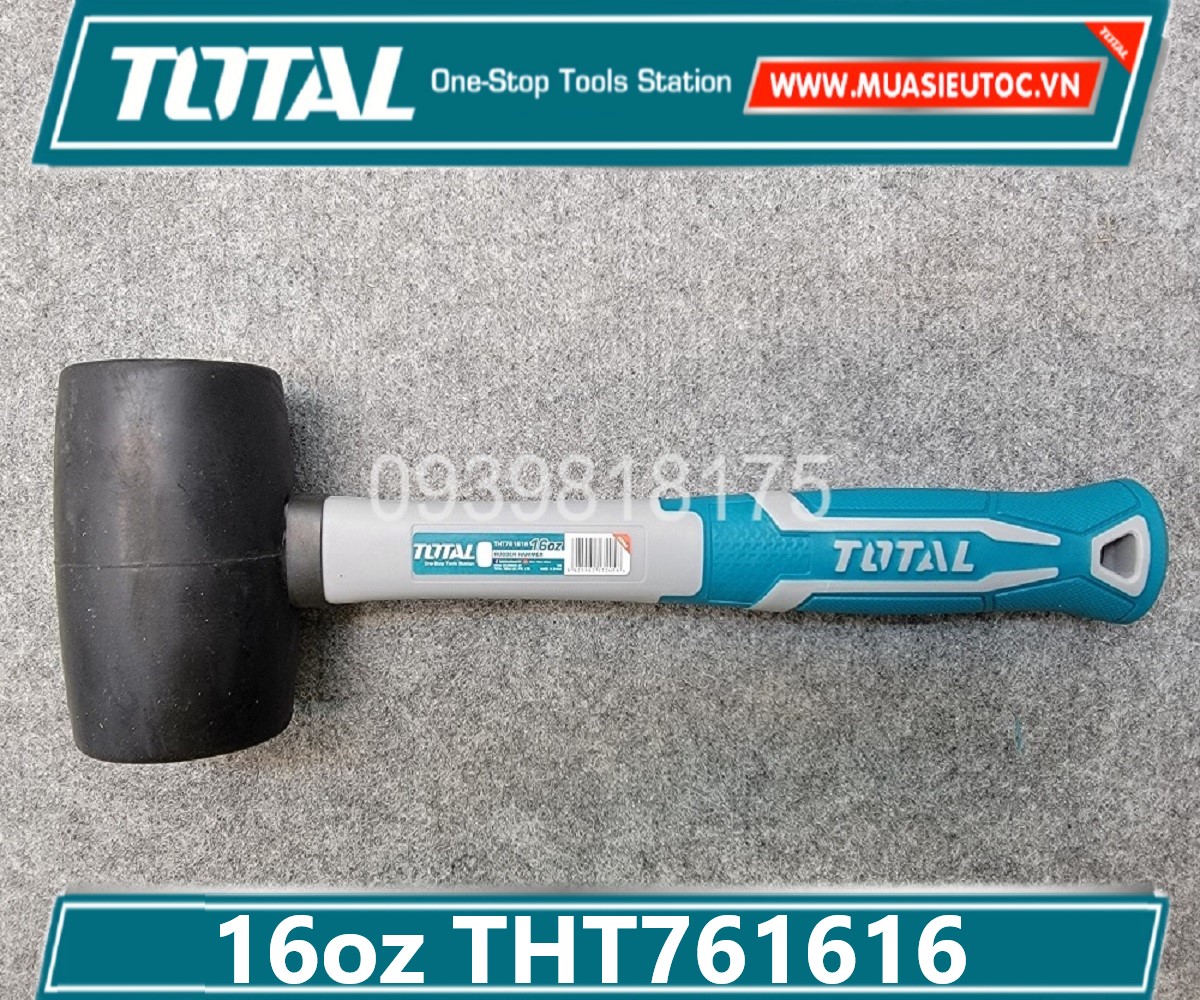 Đồ nghề total búa cao su tht76816 - tht761616