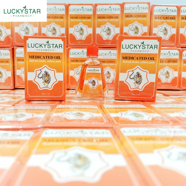 Dầu Gió Đỏ Lucky Star 7ml