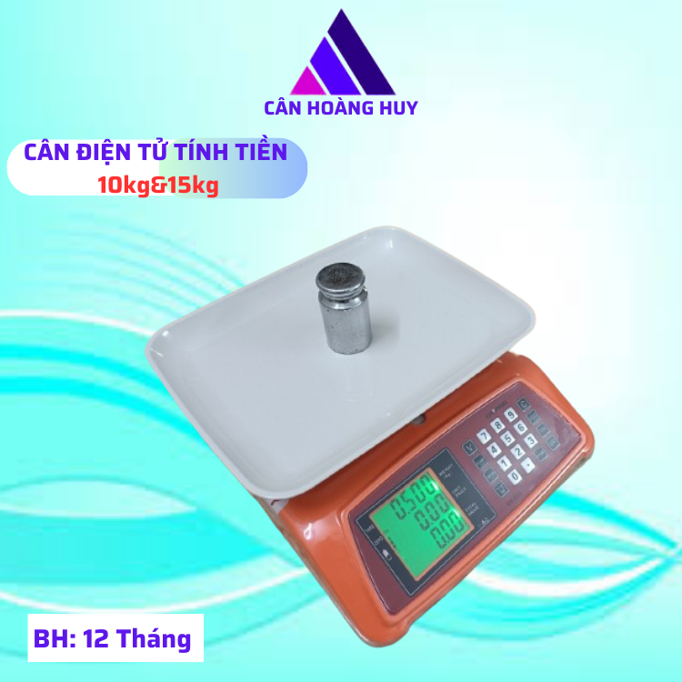 Cân Điện Tử Tính Tiền Hoàng Huy 30kg/5g - Thiết Bị Đo Lường Chính Xác