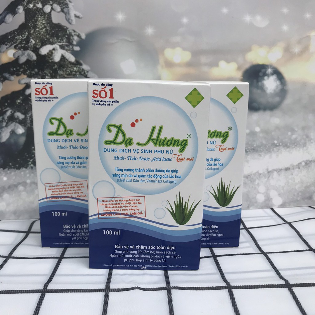 Dạ hương - dung dịch vệ sinh phụ nữ - Chai 100ml - (Hương hoa Lavender)