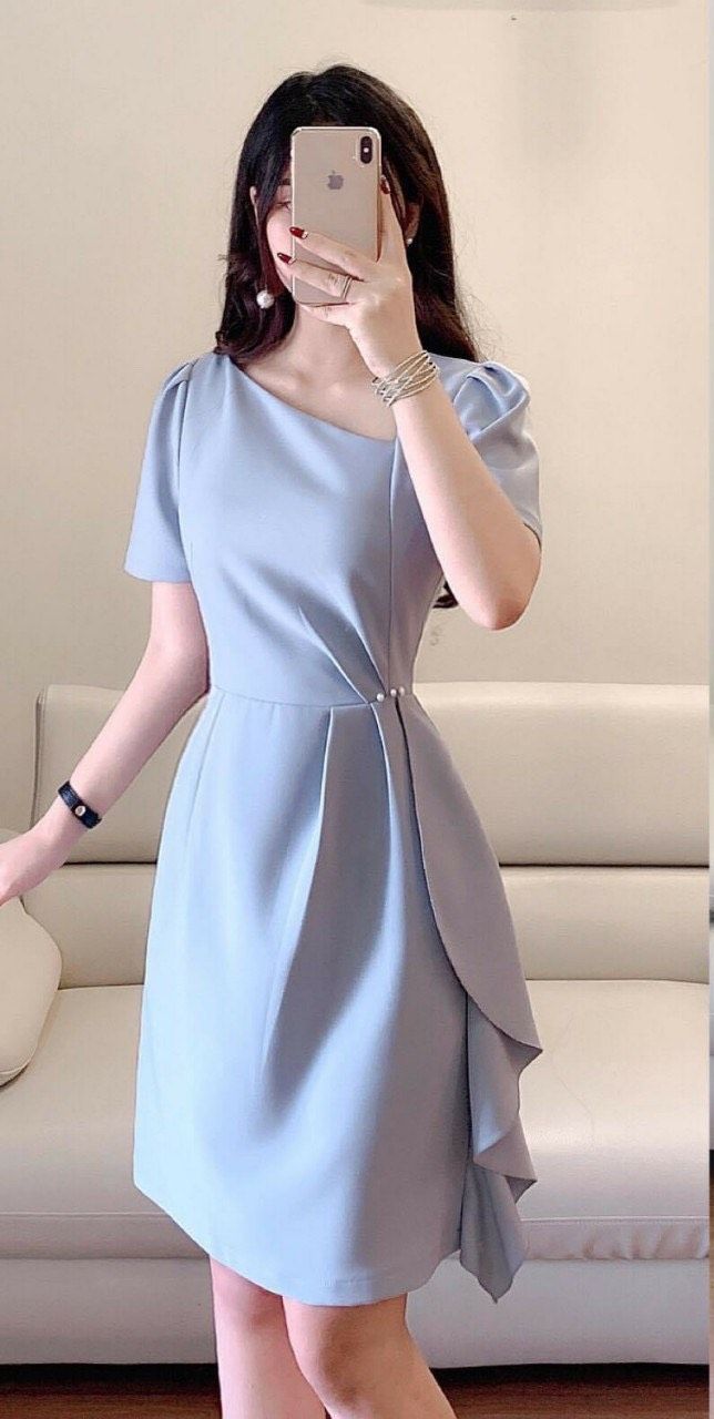 ĐẦM ÔM BODY NHÚN EO PHỐI BÈO SIÊU XINH