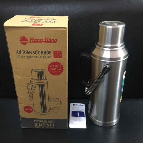 Phích Đựng Nước Rạng Đông 2 Lít S1 RD 2035 ST2