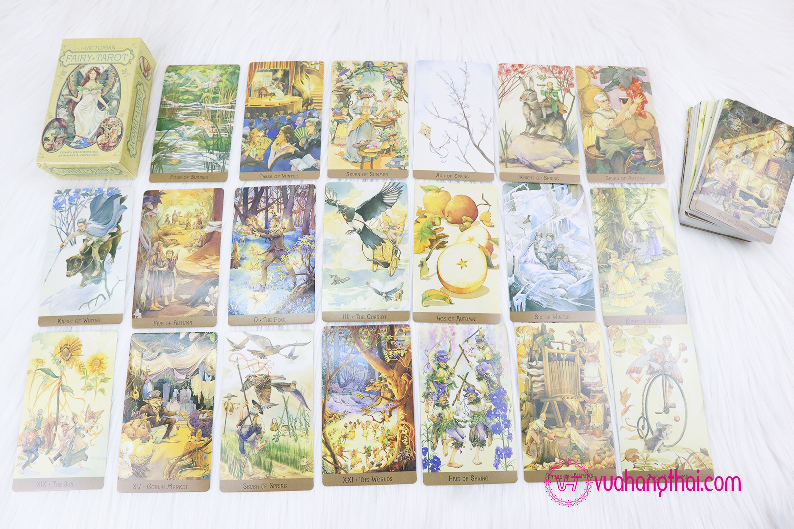 [HCM]Bộ Bài Bói Victorian Fairy Tarot cao cấp