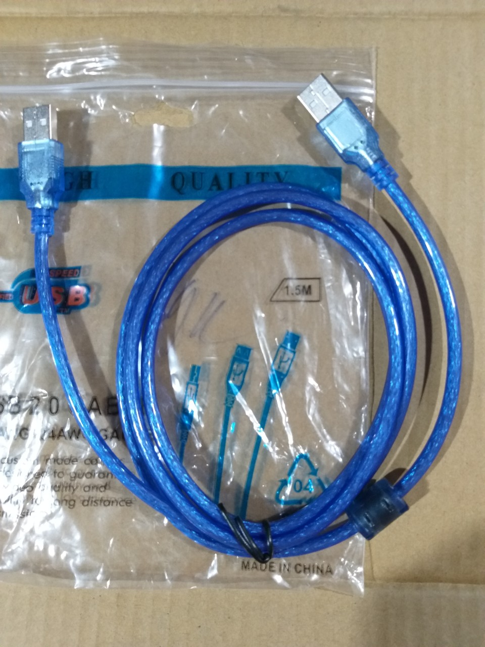 [HCM]CÁP 2 ĐẦU USB ĐẦU ĐỰC 1.5M