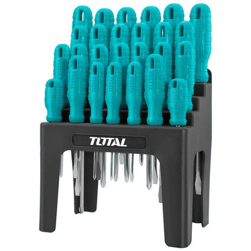 Bộ 26 tua vít dẹp , bake , sao , vuông thtdc252601