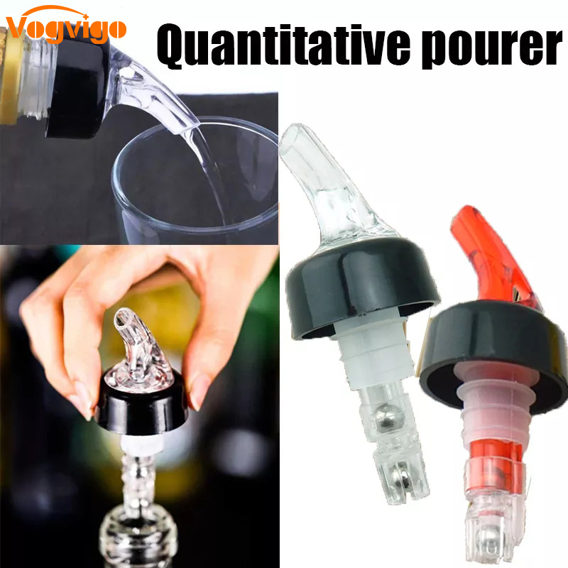【Ready stock】1Pc Portable 20ml/30ml Quantitative Wine Pourer Alcohol Liquid Dispenser Measuring Oil Bottle Spout Wine Decanter Bar Tool