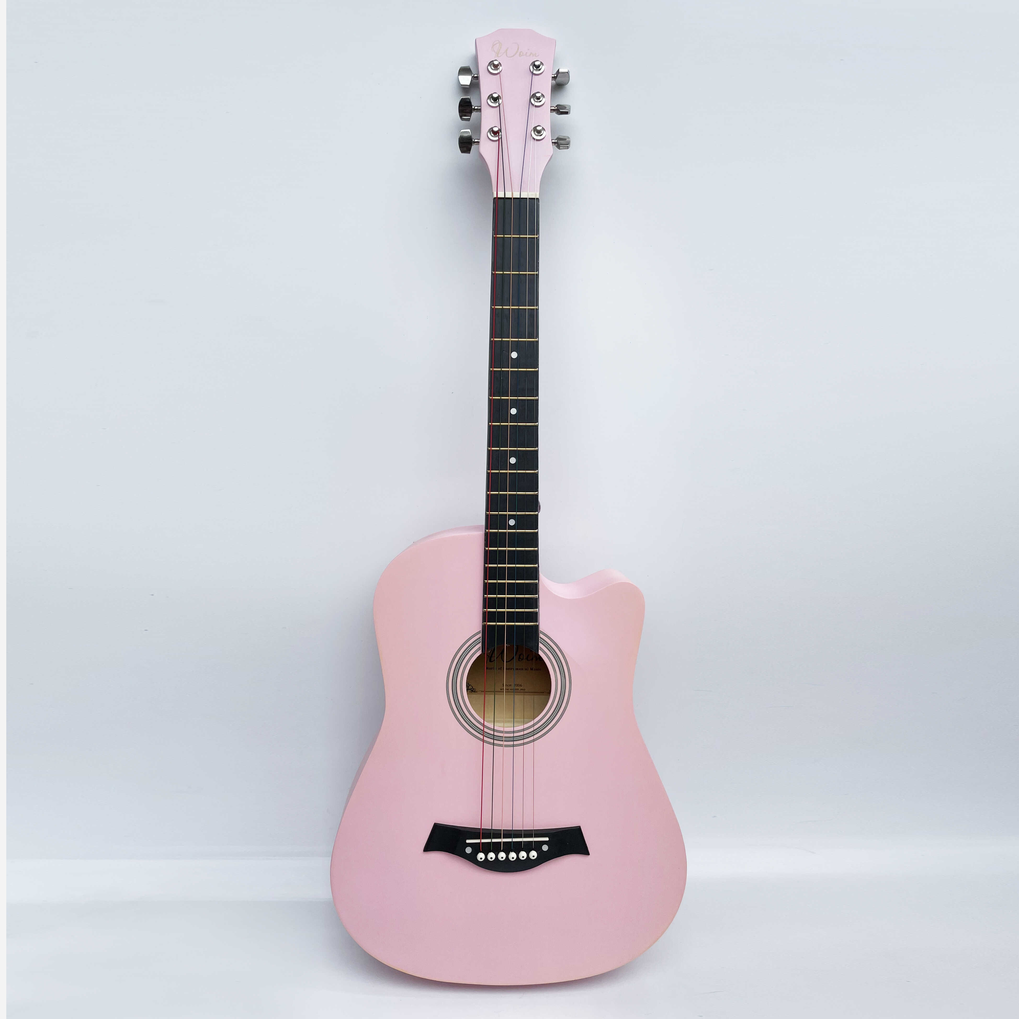 Đàn Guitar Acoustic Gỗ Dáng Khuyết Full Màu