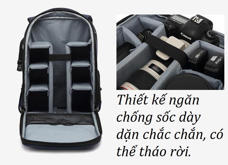 [HCM]Balo máy ảnh Full photo. Tono 8801.