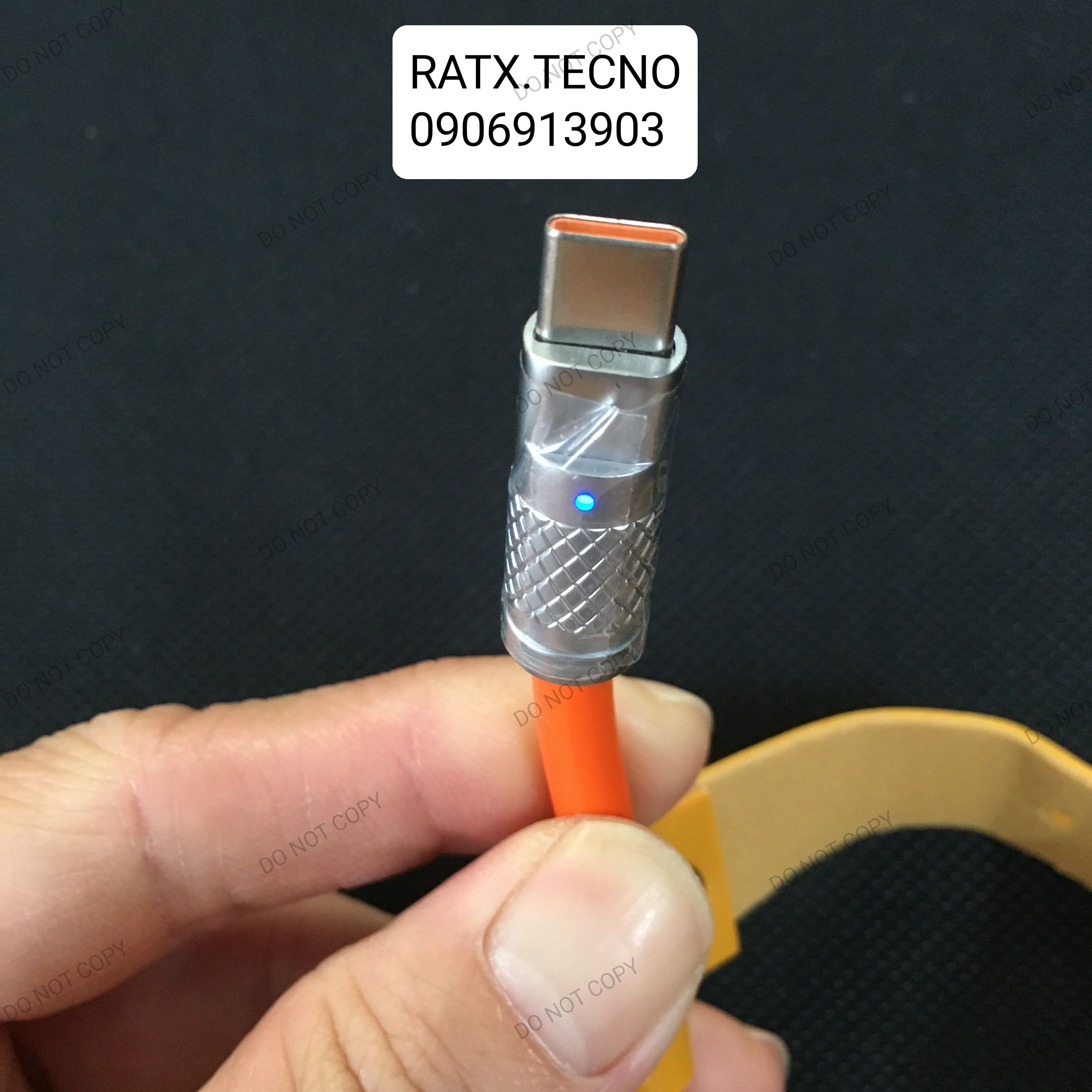 DÂY CÁP SẠC NHANH 120W PD USB TO TYPE-C