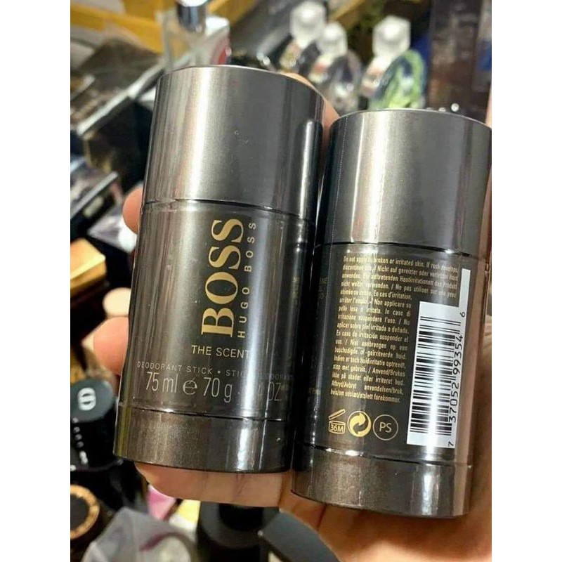 Lăn khử mùi nước hoa nam hugo boss the scent 75ml